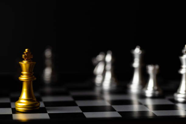 istock Chess board game for ideas and competition and strategy, business success concept. 1301155334