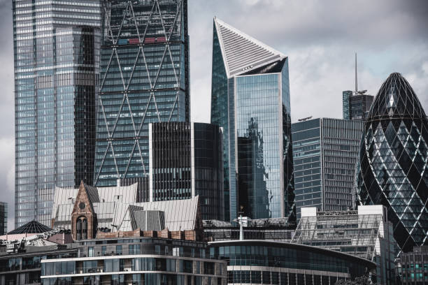 istock Modern Financial District Buildings In London, UK 1301157701