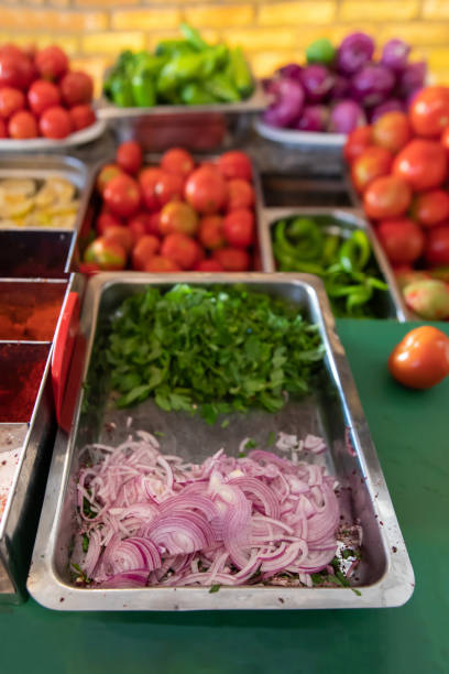 istock Salad ingredients in restaurant from Turkey 1301157719