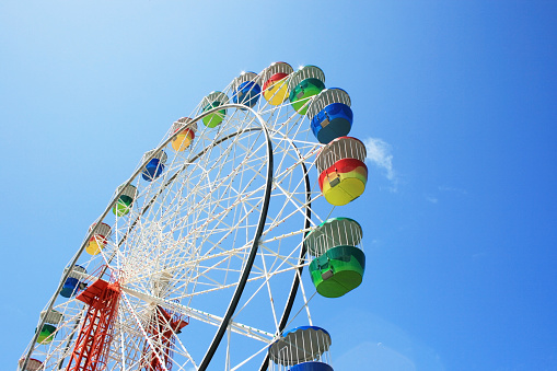 Ferris wheel in the Sydney Luna park