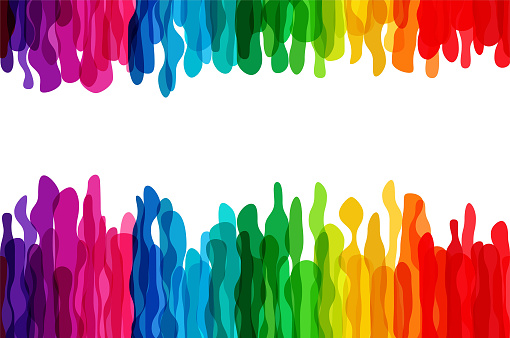 rainbow  abstract splashing  background