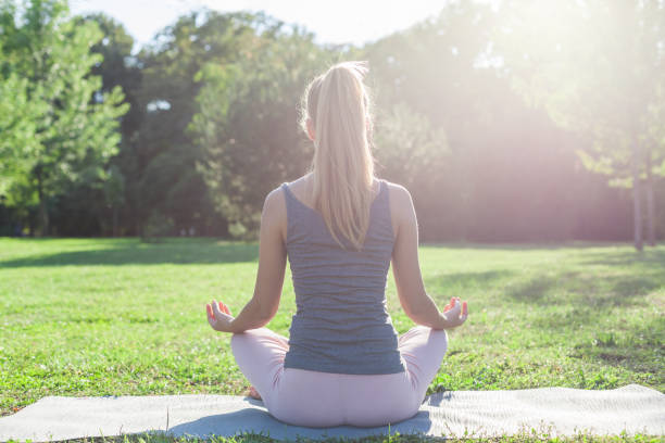 istock Woman Yoga Meditation 1301172504