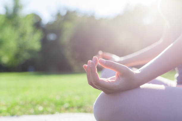 istock Woman Yoga Meditation 1301173002