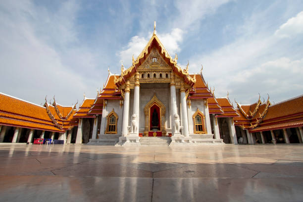 istock Wat Benchamabophit Dusitwanaram in Bangkok, Thailand 1301173170