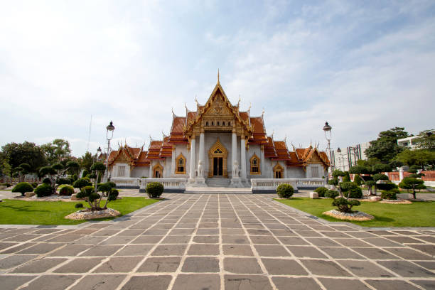 istock Wat Benchamabophit Dusitwanaram in Bangkok, Thailand 1301173179