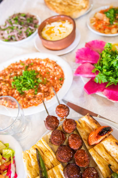 istock Turkish sausage also known as Sucuk. 1301175214