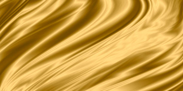 istock Gold luxury fabric background with copy space 1301177494