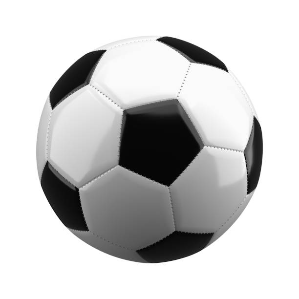 istock football ball isolated on a white background, 3D rendering 1301178608