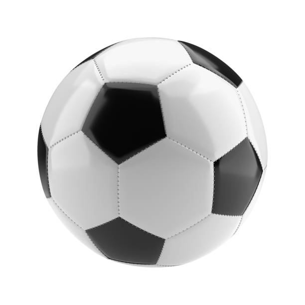 istock football ball isolated on a white background, 3D rendering 1301178965
