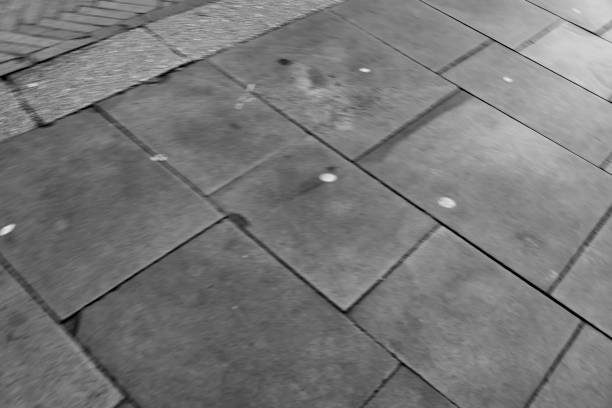 Deliberate in camera motion blur cobbles for use as a textured background.