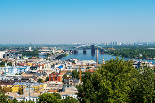 Cityscape of Kiev, Ukraine