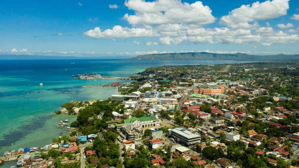 istock Tagbilaran City view from above. Bohol, Philippines 1301192502