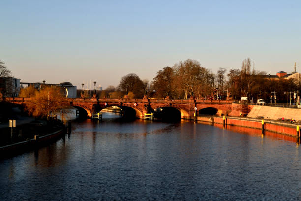 istock Berlin, Germany at Sunset and Sunrise 1301202988