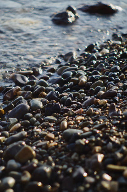istock Sea pebbles on the coast 1301205435
