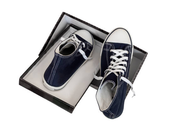 istock Athletic shoes - men's sneakers on a white background. 1301206620