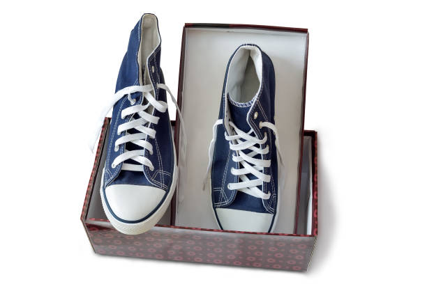 istock Athletic shoes - men's sneakers on a white background. 1301206652