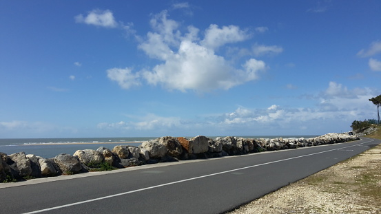 A coastal road