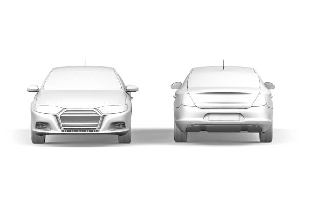 istock Sedan car mockup 1301229860