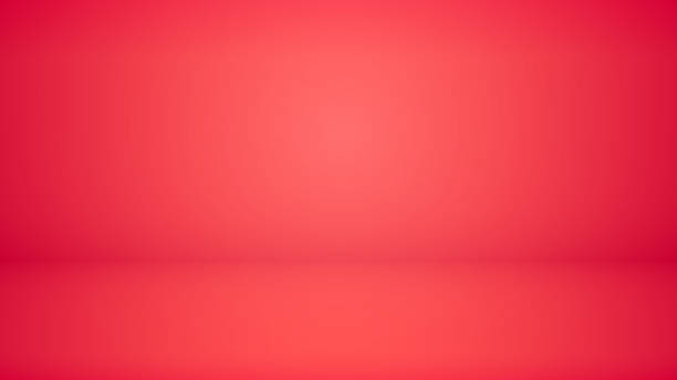 abstrakte hintergrund roter hintergrund. minimaler leerraum mit weichem licht - abstract architecture backdrop backgrounds stock-grafiken, -clipart, -cartoons und -symbole