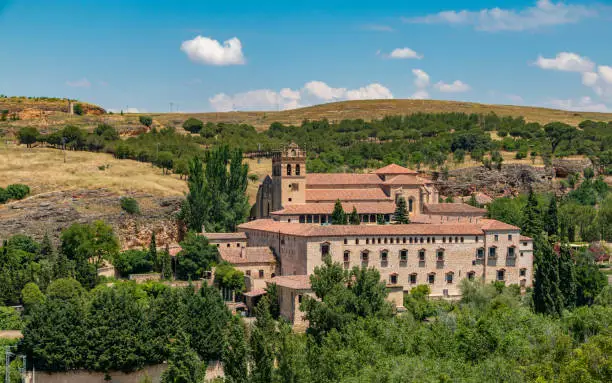 A picture of the Monastery of Santa María del Parral as seen from Segovia's Old Town.