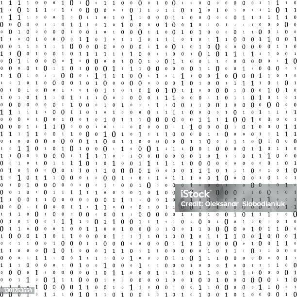 Abstract Matrix Background Binary Computer Code Coding Hacker Concept ...