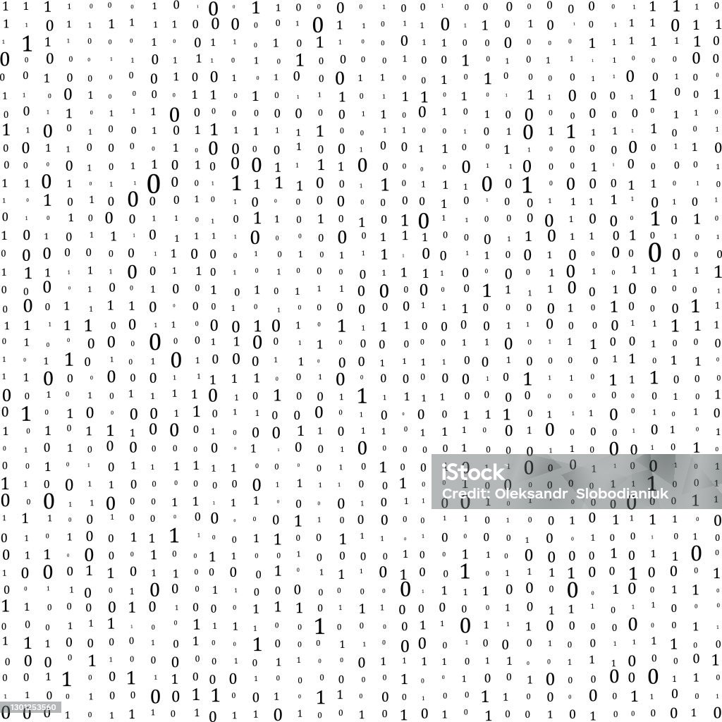 Abstract Matrix Background Binary Computer Code Coding Hacker Concept ...