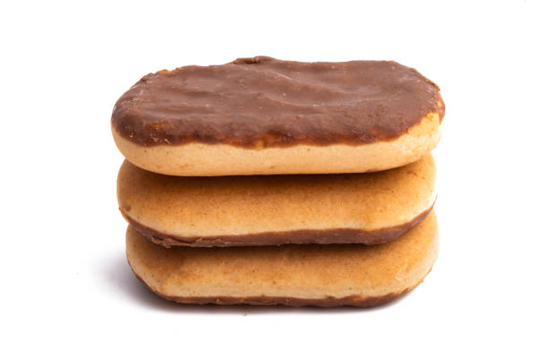 istock biscuit cookies with chocolate isolated 1301255050