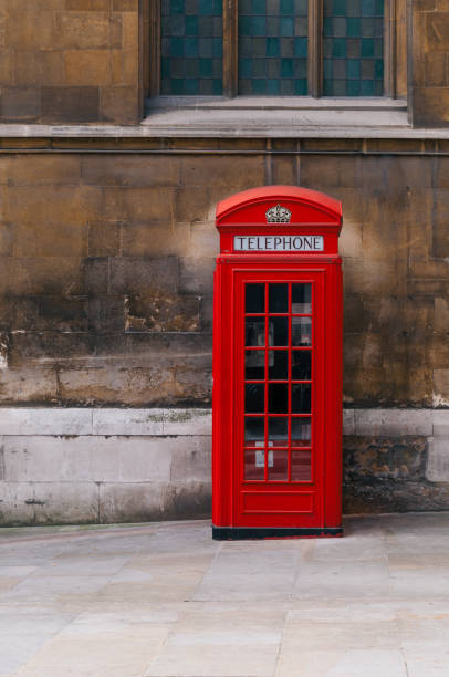 istock Red phone booth in London 1301261207