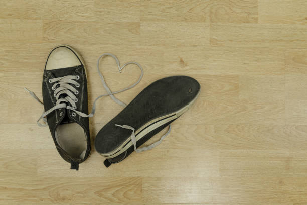 istock old, dirty trainers 