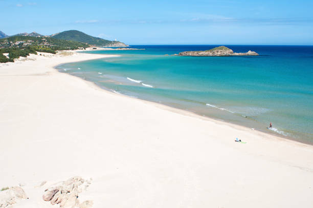 istock white sand and crystal clear waters at Su Giudeu beach, Chia 1301269278