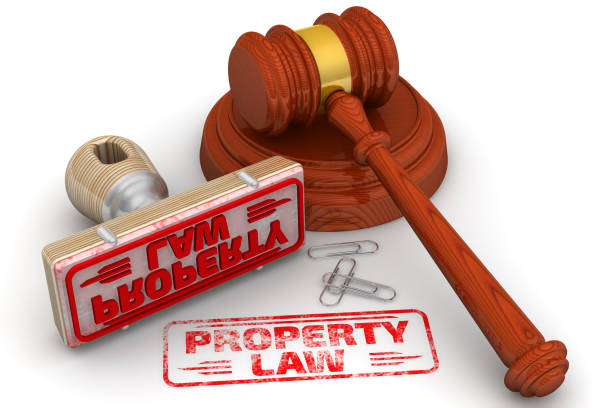 istock Property law. The stamp and an imprint 1301272793