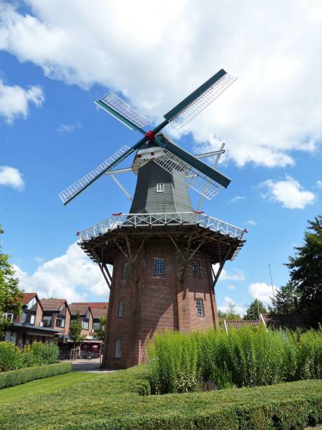 The Papenburg post mill is one of the sights of the city.