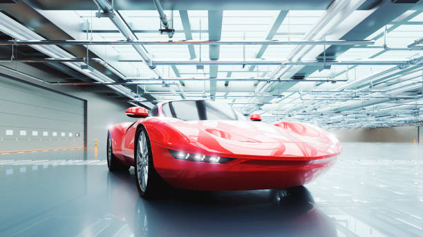 istock Generic sports concept car 1301278269