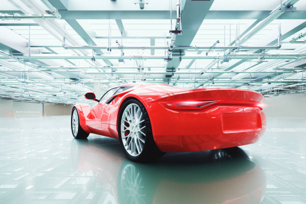 istock Generic sports concept car 1301279145