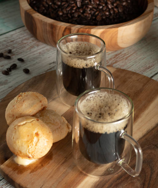 istock top view of coffee table with bread 1301280515
