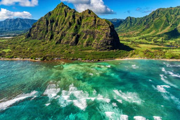 istock Coastal Oahu Landscape Aerial 1301281880
