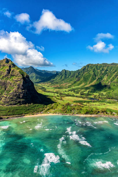 istock Coastal Oahu Landscape Aerial 1301281888