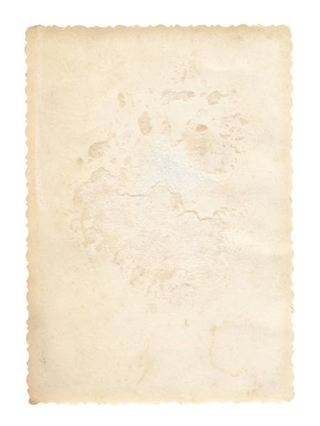 istock Texture old paper with traces of scuffs and stains 1301283410