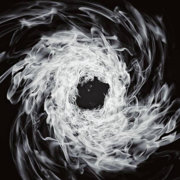 istock Smoke swirling in a spiral 1301284131