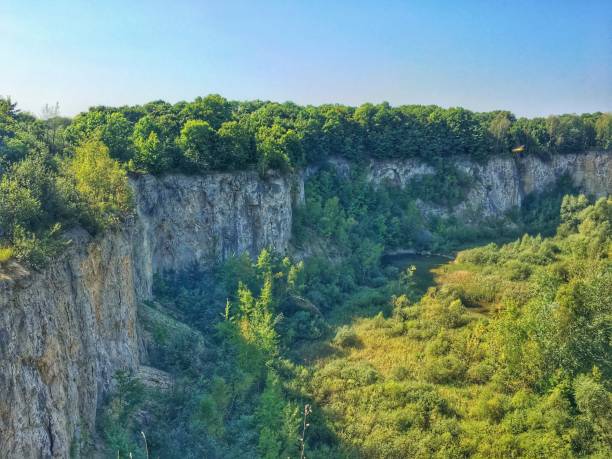 istock Abandoned quarry in Krakow 1301286039