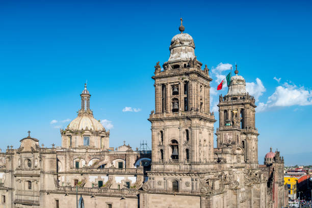 istock Mexico City Metropolitan Cathedral on Zocalo square 1301287109