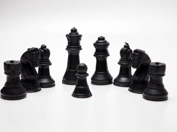 istock close up shoot of chess pieces on a white isolated background 1301289761