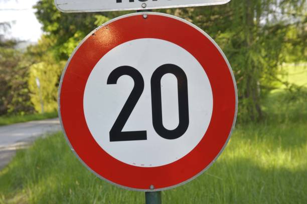 istock 20 kilometers per hour speed limit sign 1301296200