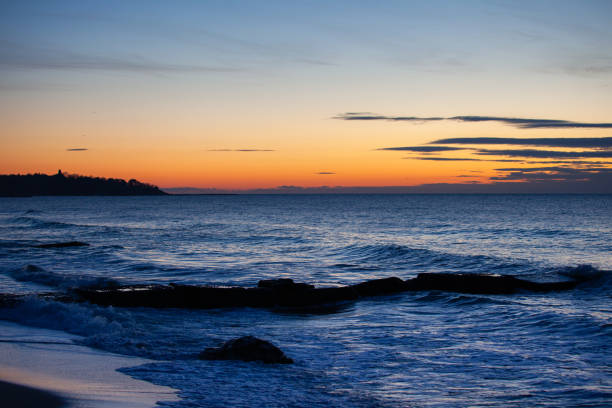 istock Sunrise by the sea 1301300233