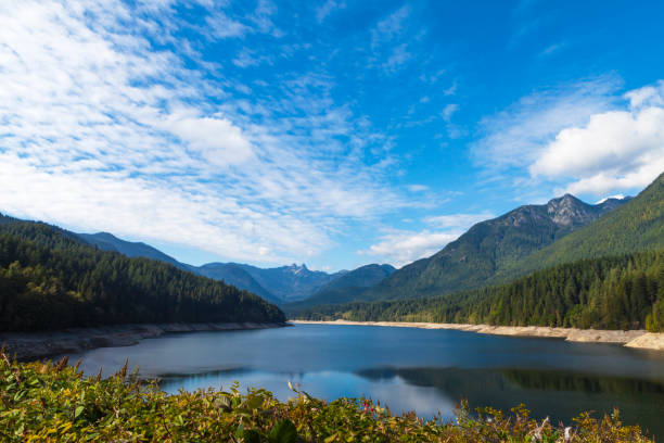istock Capilano Canyon and Lake in Vancouver 1301306992