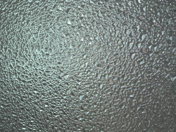 istock beautiful corrugated glass with a light and dark background. reflections of light 1301308764
