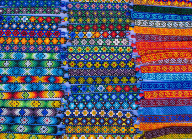 istock MEXICAN COLORFUL AND TRADITIONAL BRACELETS 1301312037