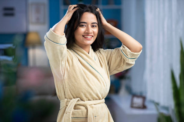 istock young Women head massage stock photo 1301326849