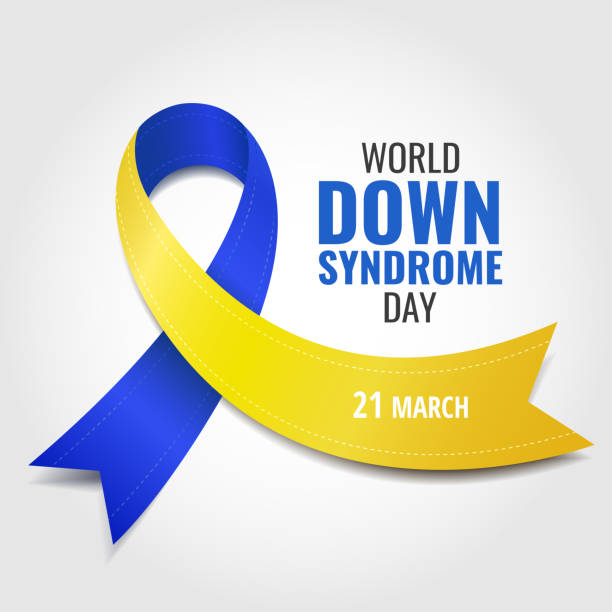 welt-down-syndrom-tag. - down syndrome stock-grafiken, -clipart, -cartoons und -symbole