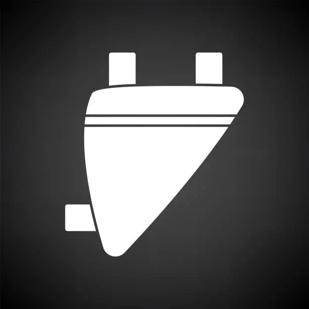 Vector illustration of Bike Saddle Bag Icon